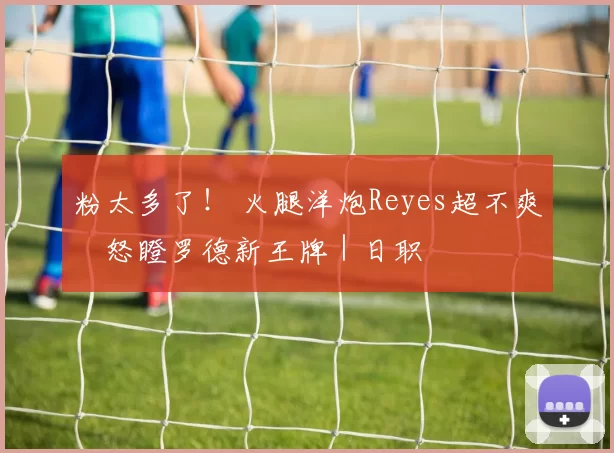 粉太多了！ 火腿洋炮Reyes超不爽　怒瞪罗德新王牌｜日职