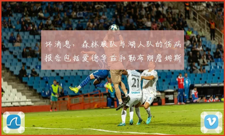 坏消息，森林狼队与湖人队的伤病报告包括爱德华兹和勒布朗詹姆斯